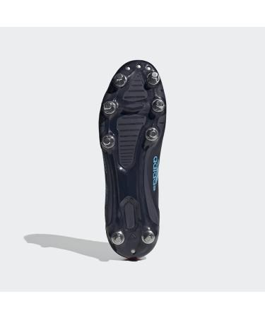 adidas Men's Kakari Rugby Shoe 14.5 - Ink/Signal Cyan/Signal Orange - Buy Online on GoSupps.com