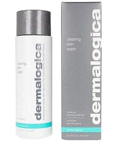 Dermalogica Clearing Skin Wash 250ml - Foaming Prebiotic Cleanser for Clear & Radiant Skin Prevents Future Breakouts For Normal Combination And Oily Skin - Buy Online on GoSupps.com