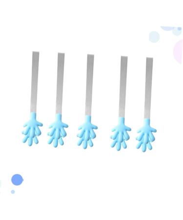 Alipis 15 Pcs Bread Clips Tea Bag Barbecue BBQ Tongs Kitchen Tools Stainless Steel Kitchenware Ice Cubes 13.1X2.5CMx3pcs Sky Bluex3pcs - Buy Online on GoSupps.com