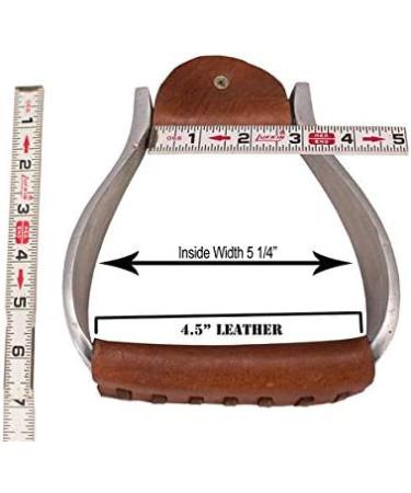 Tahoe Tack Engraved Heavyweight Adult Western Bell Show Stirrups - Quality and Style for Western Riders - Buy Online on GoSupps.com