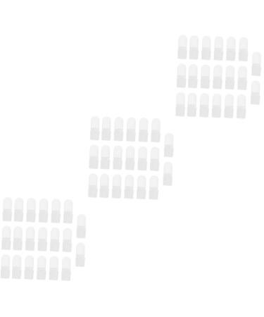 Housoutil Nail Monomer Dish 60 Pcs Nail Case Manicure Anti-scratch Plastic Latex Nail Guard 4x2cmx3pcs As Shownx3pcs