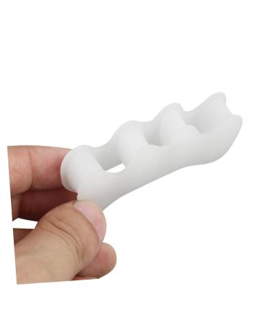 FRCOLOR Alignment Pads & Gel Separators for Hallux Valgus | Hammer Toe Cushion & Protector - Medium White - International Shipping Available - Buy Online on GoSupps.com