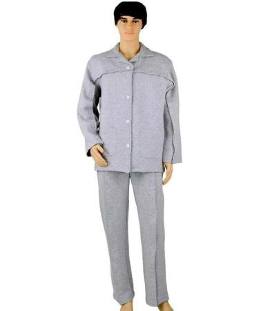 Comfortable Cotton Patient Care Clothes for Postoperative Rehabilitation | Easy Wear for Bedridden Elderly (Large - Buy Online on GoSupps.com