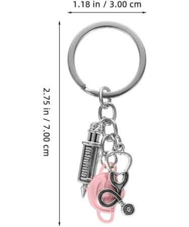 SAFIGLE 2 Pcs Nurse Keychain - Perfect Gift for Nursing Students & Professionals | Graduation Christmas & Birthday - Buy Online on GoSupps.com