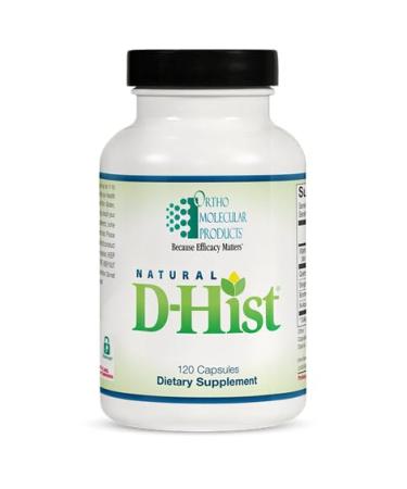 Ortho Molecular Natural D-Hist - 120 Capsules