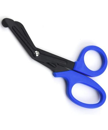 Versatile Medical Scissors - Stainless Steel & PP Plastic for Emergencies | Durable Blue Outdoor Camping Tool - Buy Online on GoSupps.com