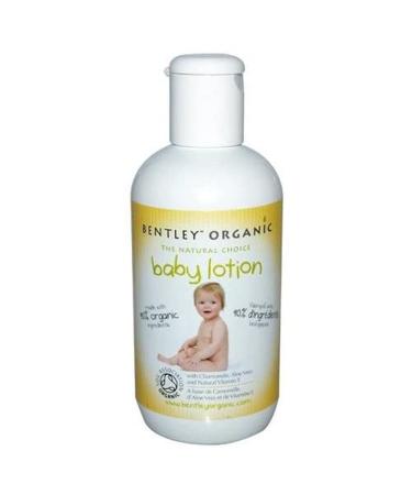 Bentley 250ml Organic Baby Lotion