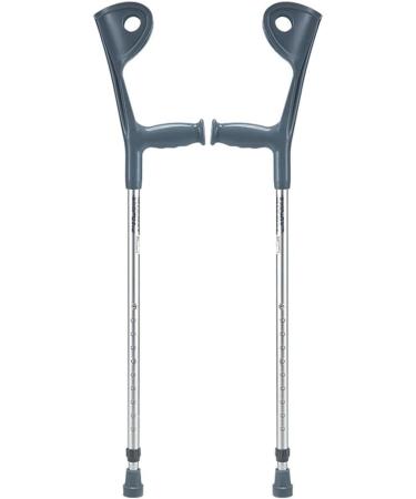 Cane for Young People with Fracture Crutches Elbow Crutches Double Crutches Underarm Crutches Anti-Slip Crutch Walker Smooth Sailing - Buy Online on GoSupps.com