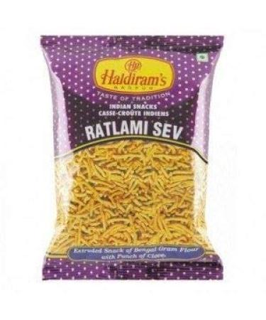 Haldiram's Popular Indian Savouries / Treat for Every Occasions - Ratlami Mix 200g-(Pack of 10)