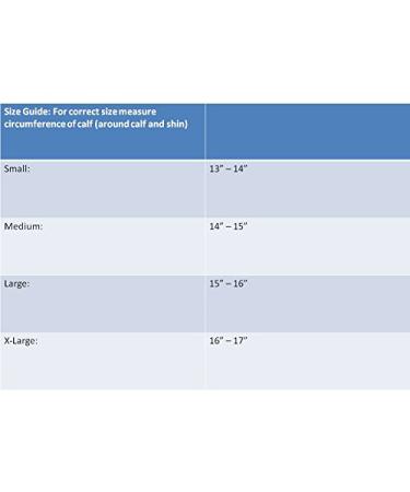 Neoprene Calf & Shin Splint Brace - Medium Compression Support Sleeve for Pain Relief | International Shipping Available - Buy Online on GoSupps.com