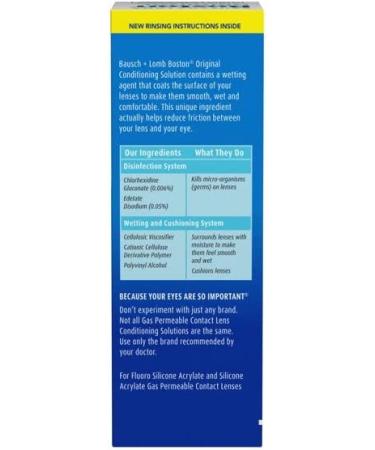 Bausch & Lomb Boston Original Conditioning Solution 3.5 Oz (Pack of 3) - 3.5 Fl Oz x 3 - Buy Online on GoSupps.com