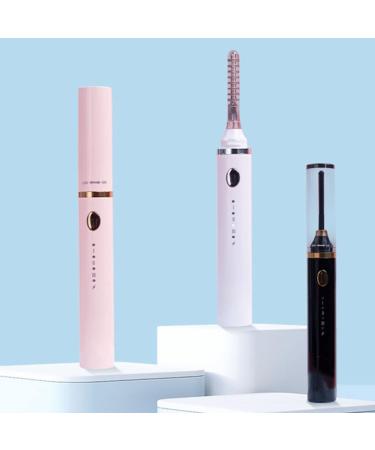 BOKIOESDE Fast Heating Electric Eyelash Curler No Preheating Required Equipped with Anti Scalding Silicone Cover to Prevent Burns Pink - Buy Online on GoSupps.com