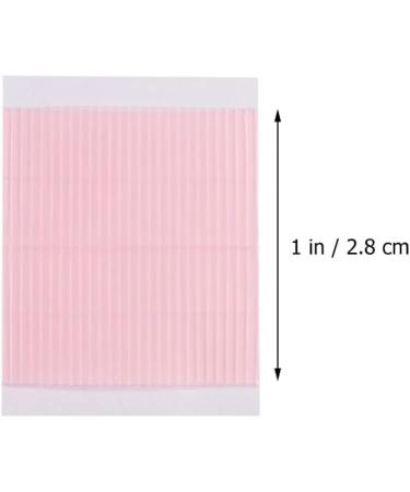 Housoutil Adhesive Stickers 18 Sheets Double Eyelid Beauty Stickers Fiber Material Woman Eyes Eye Eye Shaping Makeup Supplies 2.8x0.2cmx3pcs Pinkx3pcs - Buy Online on GoSupps.com
