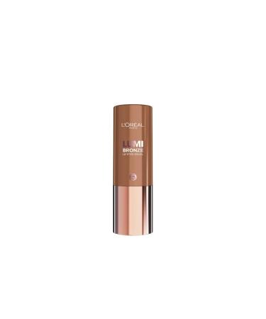 L'Or al Paris - Le Stick Soleil - Stick Bronzant Contouring - Teint H l clatant - Texture Cr meuse Fondante - Fini Poudr - Format Facile Transporter - Lumi Bronze - Teinte : 110 Toasted Sunlight
