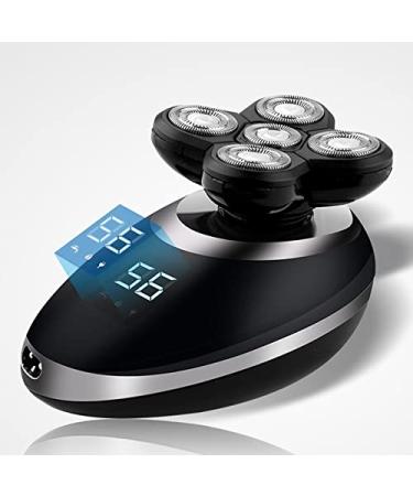 5-in-1 Wet & Dry Electric Head Shaver for Bald Men - Rechargeable LED Grooming Kit | Washable Facial & Body Razor - Buy Online on GoSupps.com