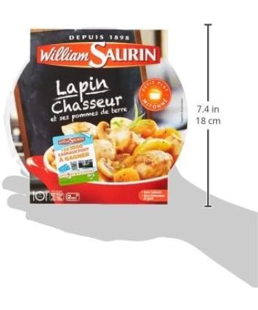 William Saurin L'Assiette Du Jour Hunter Rabbit & His Potatoes 280 g - Buy Online on GoSupps.com