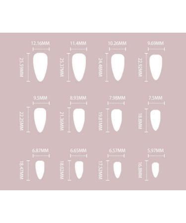 Justotry Cow Print Oval False Nails - 24 Pcs Short Black French Press On Nails with Nail Glue - Funky Nude Almond Stick on Nails for Women - Nail Art Essential - Buy Online on GoSupps.com