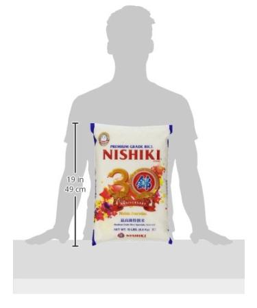 Nishiki Premium Medium Grain Rice 15lb Bag - Pack of 1 | Freshly Harvested | Packaging Variation | Top Quality Japanese Rice - Buy Online on GoSupps.com