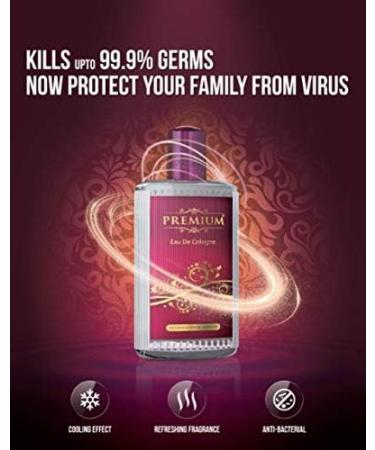 Park.Avenue- Unisex Adult Premium Aquatic Eau De Cologne Spray 200Ml (Pack of 2) - Buy Online on GoSupps.com