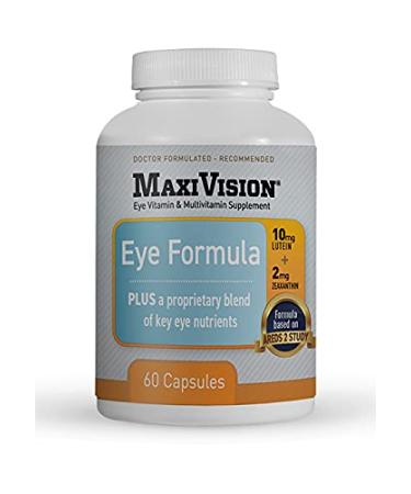 MedOp MaxiVision Eye Formula - 60 Capsules, 1 Bottle 1 Count (Pack of 1)