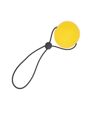 Fomiye's exercises squeezeball fingerboard ball ball to strengthen the hand stress balls stress balls toys grip strengths ball power balls train desk ventilation ball cord 5.3cm yellow