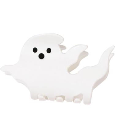Ghost Hair Clip | Halloween Hair Clips for Women - Halloween Hair Claw Clips Black Hair Clips Cute Halloween Hair Accessories Bat Spider Web Hairpins Hair Grips Jaw Clips for Costume Pochy White Wandering Ghost - Buy Online on GoSupps.com