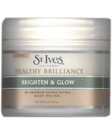 St. Ives Healthy Brilliance In Shower Body Polish 8 oz.