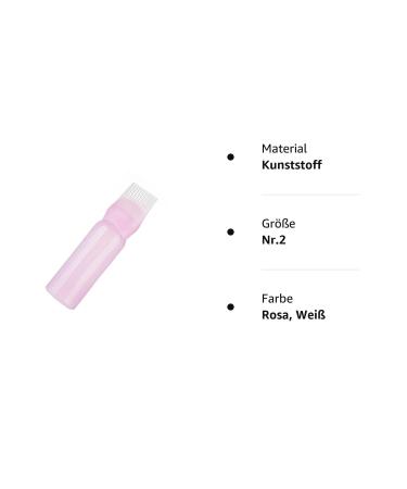 Generic Plastic Root Ridge Applicator Bottle - Graded Scale Hair Dye Tool for Home Salon | Reliable Styling Accessory No. 2 - Buy Online on GoSupps.com