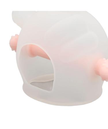 Soothing Pacifier Toy  Silicone Comfortable Infant Teething Toy Safe for Teething Relief for Toddler(Pink) - Buy Online on GoSupps.com