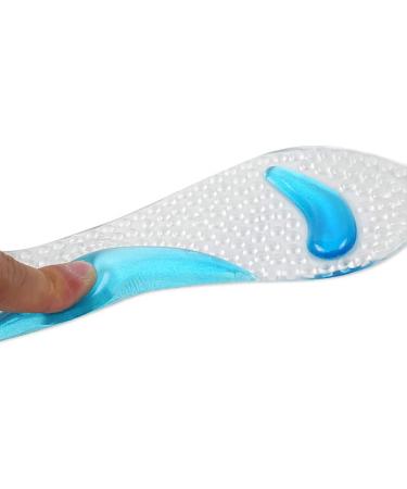Buy Silicone High Heel Cushion Inserts | Gel Sandal Insoles with High Arch Support for Women & Men | Clear Ball of Foot Pads - Buy Online on GoSupps.com