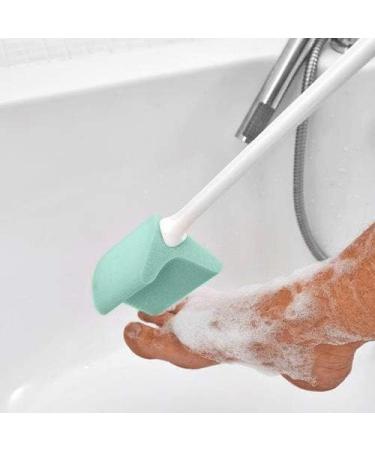 Blue Long Handled Foot Plus Toe Drive Sponge - Convenient Cleaning Tool - Buy Online on GoSupps.com