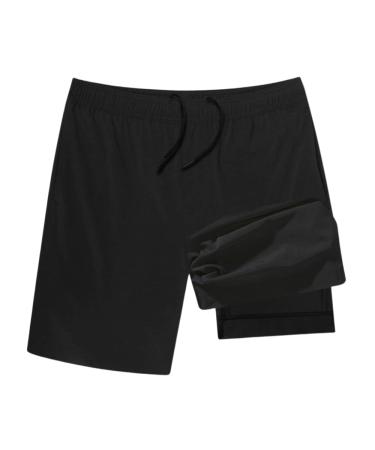 Chubbies Men's Compression Lined Performance Shorts 7" Inseam Large Short The Secret Agents