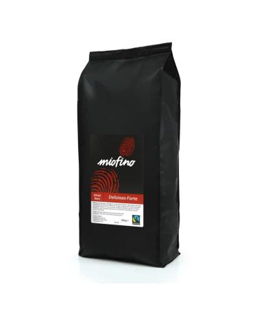 Miofino Pelican Rouge DELIZIOSO FORTE Whole Light Roasted Coffee Beans | 60 percent Arabica | Rainforest Alliance Certified |1kg