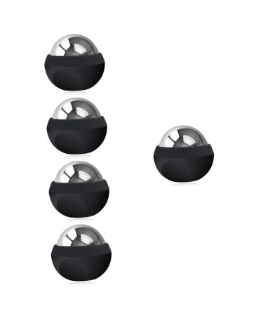 Beavorty 5st massage globe made of stainless steel massage device relax foot massage device for feet massage ball Cold roller roller sluggish portable roller massager stainless steel scroll wheel Fitness