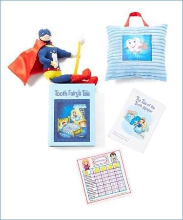 Tooth Fairy's Tale 5 Piece Kit for Boys - Make Tooth Fairy Visits Magical! - Buy Online on GoSupps.com