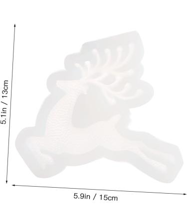 Ciieeo 1pc Christmas Stencils Silicone Molds Silicone Mold for DIY Candy Silicone Mold Chocolate Cake Mold - Buy Online on GoSupps.com