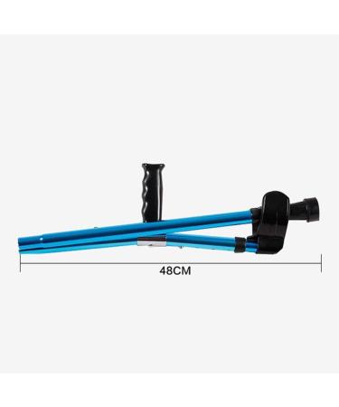Forearm Crutches Adjustable Pair of Lightweight Forearm Walking Crutches 14 Gears Adjustable Walking Sticks 84-116cm Healthcare Mobility Lightweight Arm Crutch Independence - Buy Online on GoSupps.com