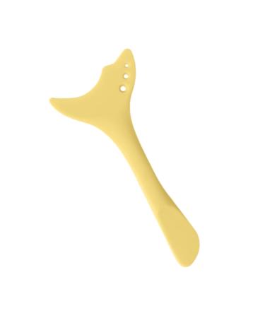 Lash Guard For Mascara - Silicone Mascara Shield Guard - Eyelash Applicator Tool Aid & Guide Reusable Multifunctional Eyelash Crafting Companion For Beginners Yellow