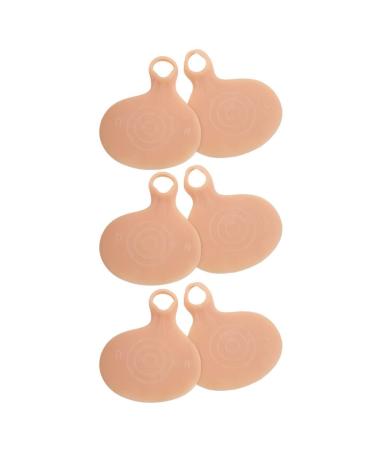 ULTECHNOVO 3 Pairs Forefoot pad Pads for Women high Heel Liner Insert Metatarsal Pads Women Metatarsal Cushions Insoles for Heels Forefoot Cushion Man high Heels Invisible Socks sebs
