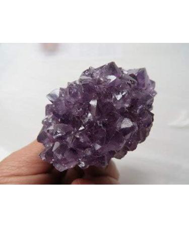 A+++ Uruguay Natural Amethyst Flower Quartz Crystal GEODE Cluster 89g JZIGTDEM - Buy Online on GoSupps.com