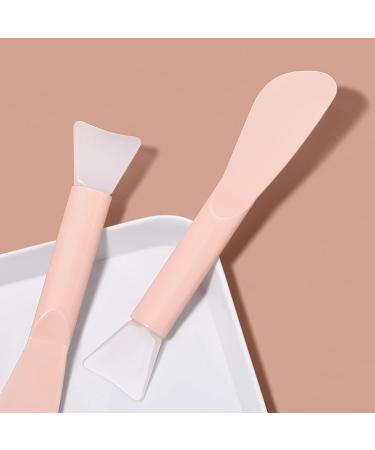 Silicone Face Mask Brush Set - 2PCS Facial Mud & Clay Mask Applicator for Spa Quality Skincare - Buy Online on GoSupps.com