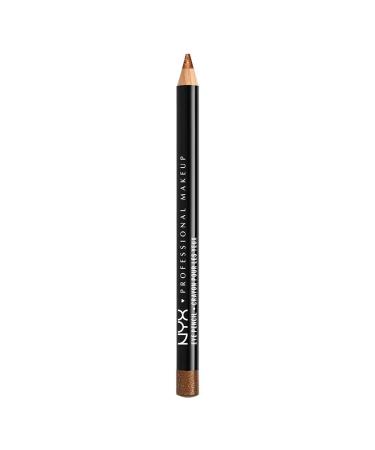 NYX PROFESSIONAL MAKEUP Slim Eye Pencil  Eyeliner Pencil - Bronze Shimmer BRONZE SHIMMER 1 Count (Pack of 1) - Buy Online on GoSupps.com