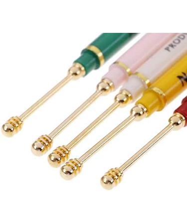 Stainless Steel Ear Wax Remover Tool - Lukeo Ear Pick Cleaner (Color E) - Buy Online on GoSupps.com