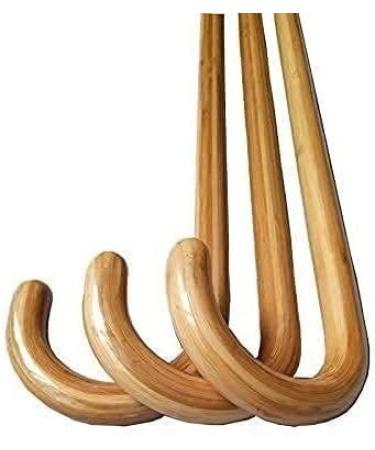 Portable Natural Wood Walking Stick Bamboo Crutch Climbing Seniors Cane Outdoor Walker Walking Stick with Hospital Selfless dedication - Buy Online on GoSupps.com