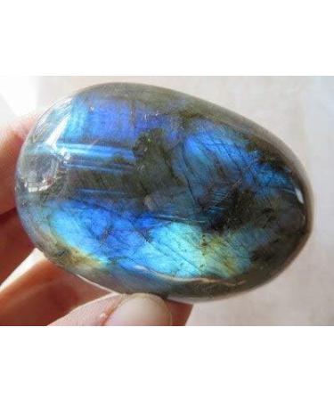 A Rare Natural Flash Labradorite Crystal Gem Stone Original Reiki 109g ningxiao - Buy Online on GoSupps.com