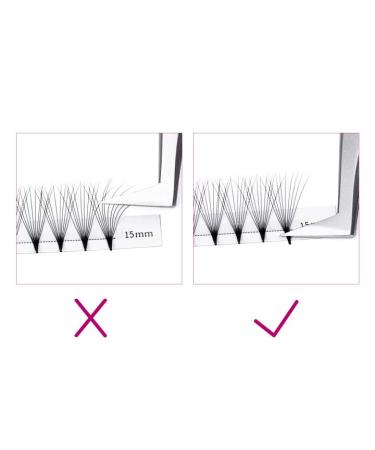 10D Volume Eyelash Extensions - 0.07mm C Curl Mixed Lengths (15-20mm) | Premium Artificial Lashes for Stunning Volume - Buy Online on GoSupps.com