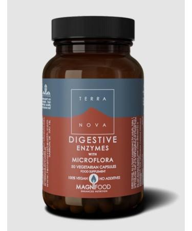 Terra N. Enzymes digestives avec microflore v g talien 100 capsules - Buy Online on GoSupps.com