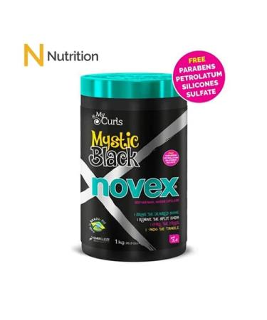 NOVEX Mystic Black Deep Hair Mask with Baobab Oil - Frizz Control - 14 oz Jar - Buy Online on GoSupps.com