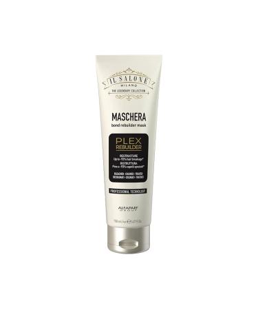Il Salone Milano Professional Plex Rebuilder Mask for Bleached  Colored  Treated Hair - Restores and Restructures - Bond rebuilder -Premium Quality - 5.18 Oz. / 150 ml