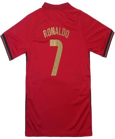 Msteco Portugal Soccer Legend #7 Youth Jersey and Shorts Set - Kids Unisex, 11-12 Years - Buy Online on GoSupps.com